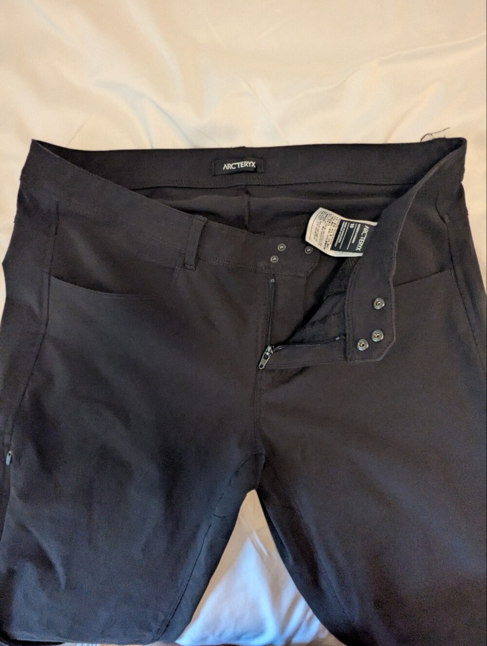 Arc'teryx Womens's Levon Slim Straight Pants, Size 10